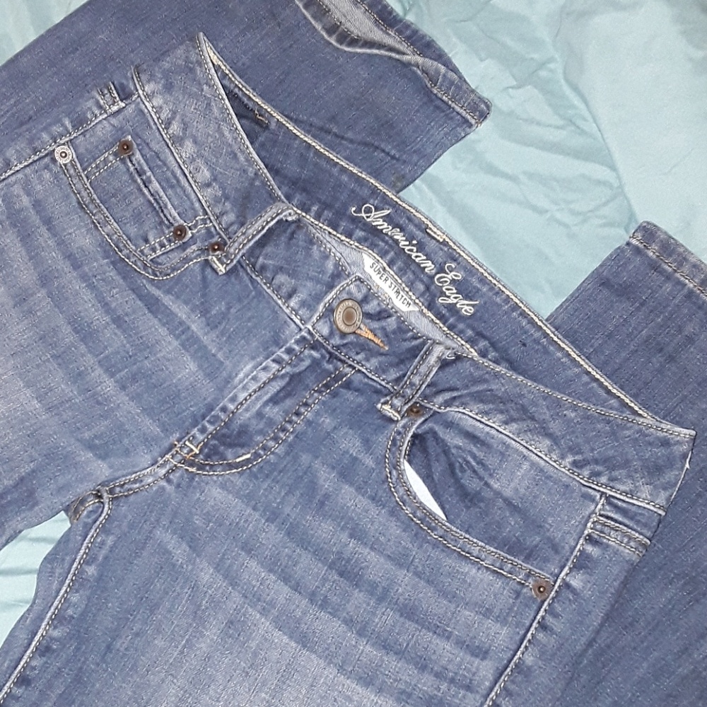 American Eagle jeans.